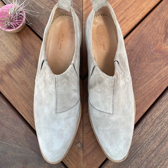 Rag & Bone suede leather low ankle booties 9.5 - Picture 4 of 15